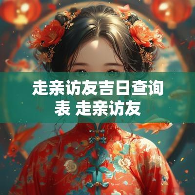 走亲访友吉日查询表 走亲访友