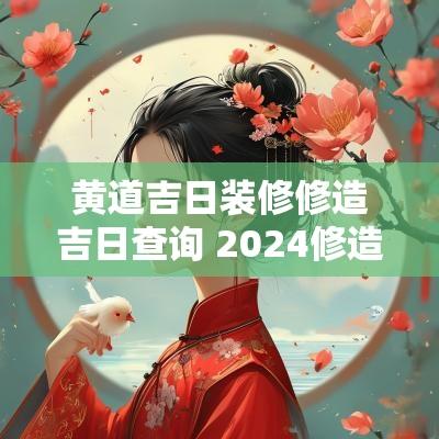 黄道吉日装修修造吉日查询 2025修造黄道吉日