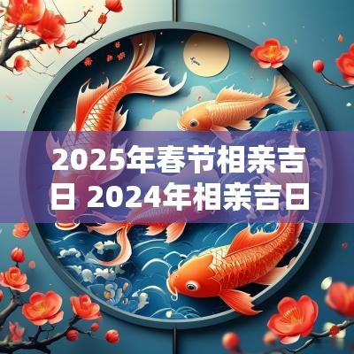 2025年春节相亲吉日 2025年相亲吉日查询表