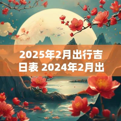 2025年2月出行吉日表 2025年2月出行吉日