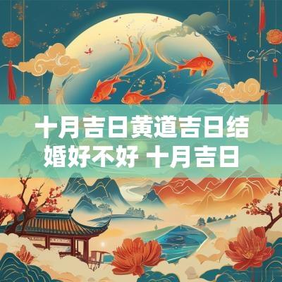 十月吉日黄道吉日结婚好不好 十月吉日黄道吉日结婚好不好呀