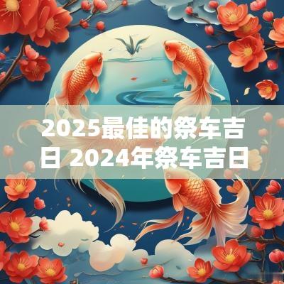 2025最佳的祭车吉日 2025年祭车吉日一览表大全