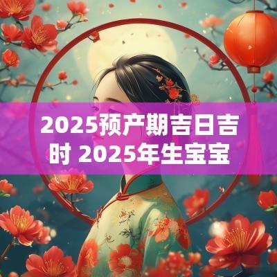 2025预产期吉日吉时 2025年生宝宝