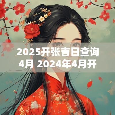 2025开张吉日查询4月 2025年4月开张吉日