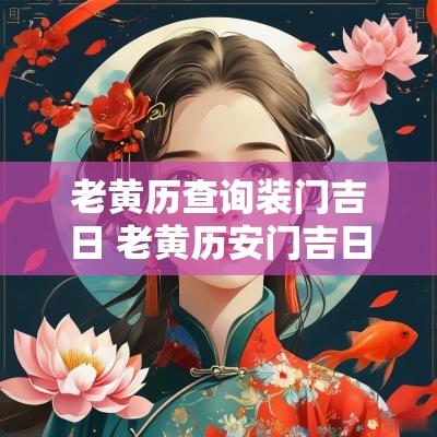 老黄历查询装门吉日 老黄历安门吉日查询 老黄历查询装门吉日 老黄历安门吉日查询