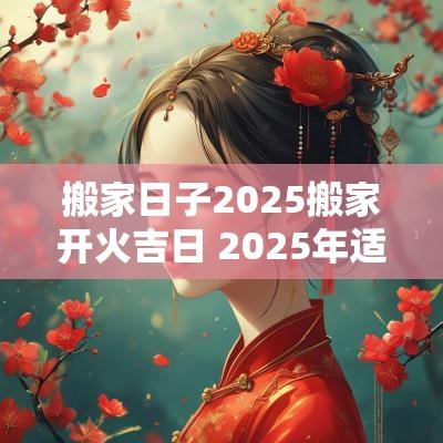 搬家日子2025搬家开火吉日 2025年适合搬家的黄道吉日