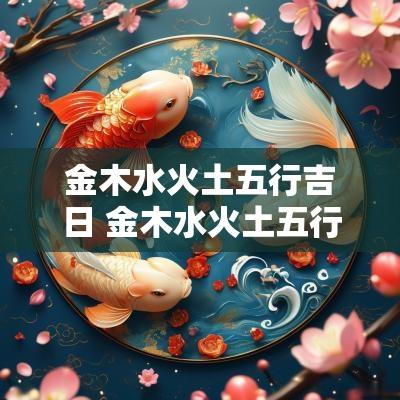 金木水火土五行吉日 金木水火土五行查询表免费