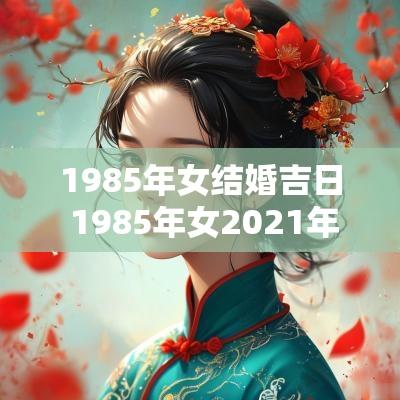 1985年女结婚吉日 1985年女2025年结婚生子好吗