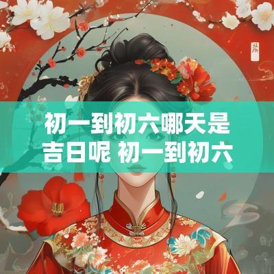 初一到初六哪天是吉日呢 初一到初六日期