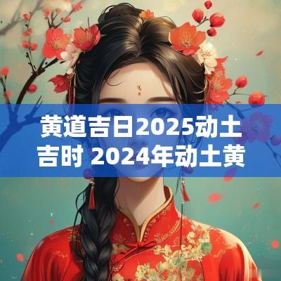 黄道吉日2025动土吉时 2025年动土黄道吉日