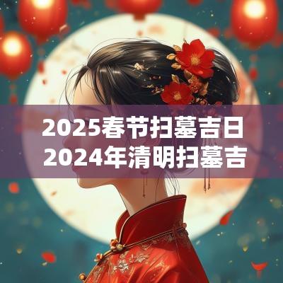 2025春节扫墓吉日 2025年清明扫墓吉日有哪些 2025春节扫墓吉日 2025年清明扫墓吉日有哪些