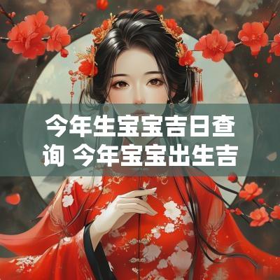 今年生宝宝吉日查询 今年宝宝出生吉日