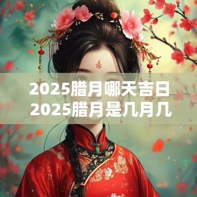 2025腊月哪天吉日 2025腊月是几月几日