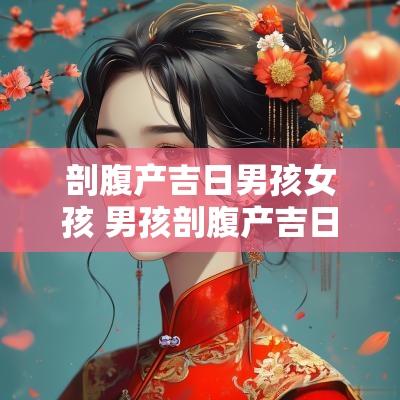 剖腹产吉日男孩女孩 男孩剖腹产吉日