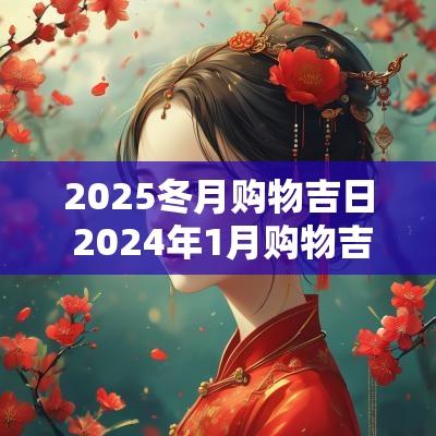 2025冬月购物吉日 2025年1月购物吉日