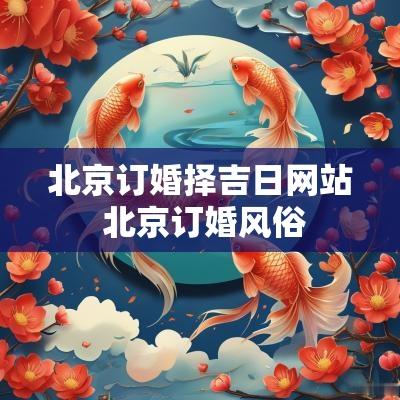 北京订婚择吉日网站 北京订婚风俗