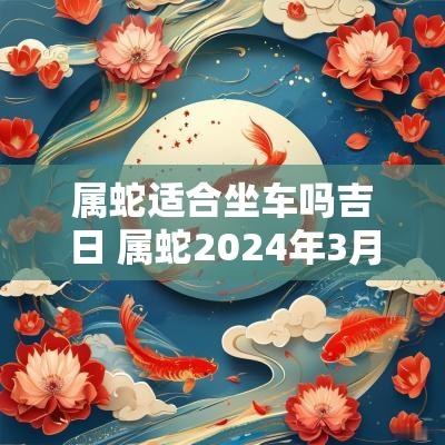 属蛇适合坐车吗吉日 属蛇2025年3月出行吉日有哪些
