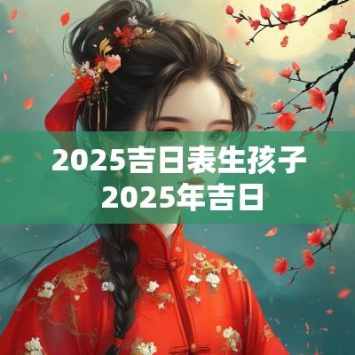 2025吉日表生孩子 2025年吉日