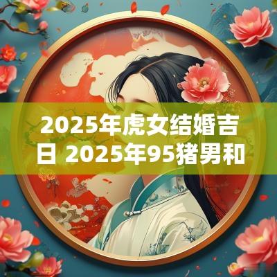 2025年虎女结婚吉日 2025年95猪男和98年虎女结婚吉日