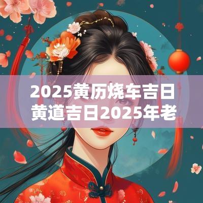 2025黄历烧车吉日 黄道吉日2025年老黄历