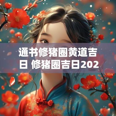 通书修猪圈黄道吉日 修猪圈吉日2025年