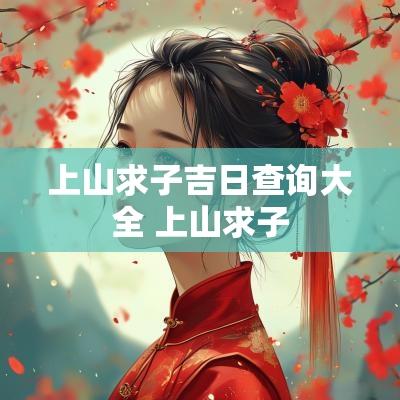 上山求子吉日查询大全 上山求子