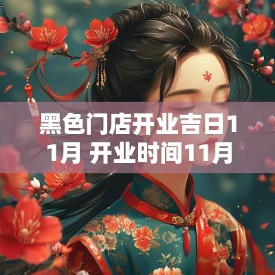 黑色门店开业吉日11月 开业时间11月