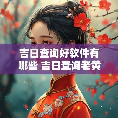 吉日查询好软件有哪些 吉日查询老黄历