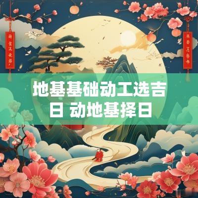 地基基础动工选吉日 动地基择日