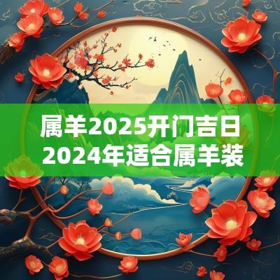 属羊2025开门吉日 2025年适合属羊装修开工黄道日