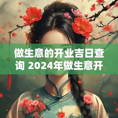 做生意的开业吉日查询 2025年做生意开门吉日查询