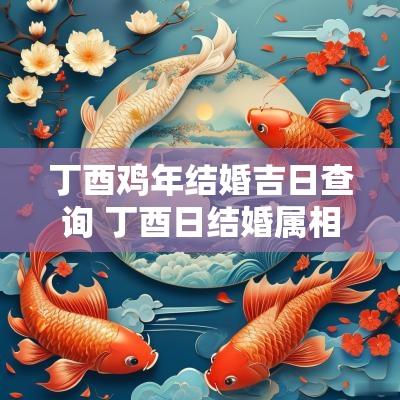 丁酉鸡年结婚吉日查询 丁酉日结婚属相相冲