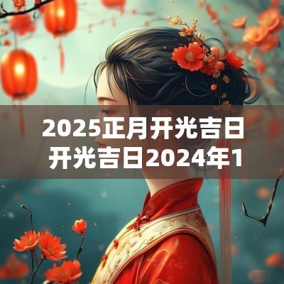 2025正月开光吉日 开光吉日2025年1月
