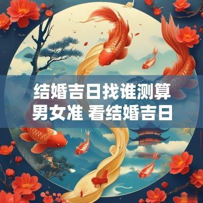 结婚吉日找谁测算男女准 看结婚吉日找谁看
