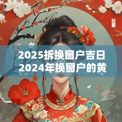 2025拆换窗户吉日 2025年换窗户的黄道吉日