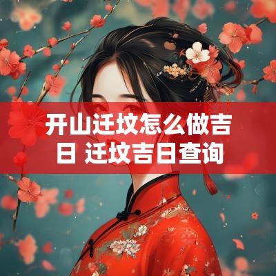 开山迁坟怎么做吉日 迁坟吉日查询
