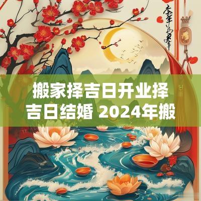 搬家择吉日开业择吉日结婚 2025年搬家吉祥日