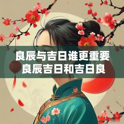 良辰与吉日谁更重要 良辰吉日和吉日良辰顺序