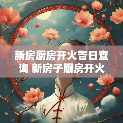 新房厨房开火吉日查询 新房子厨房开火怎么选日子