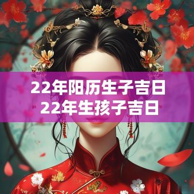 22年阳历生子吉日 22年生孩子吉日
