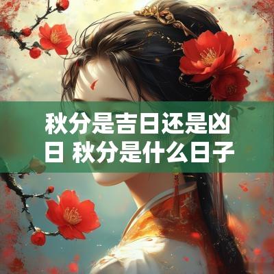 秋分是吉日还是凶日 秋分是什么日子