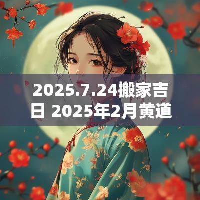 2025.7.24搬家吉日 2025年2月黄道吉日搬家