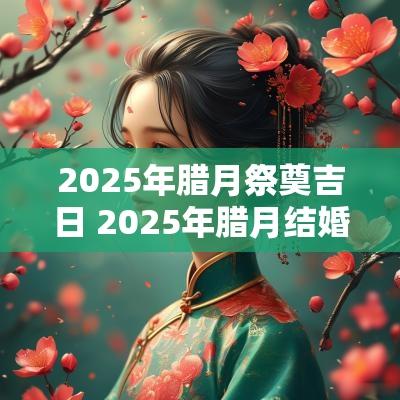 2025年腊月祭奠吉日 2025年腊月结婚黄道吉日