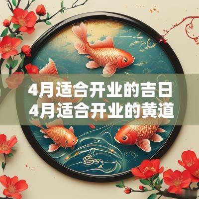 4月适合开业的吉日 4月适合开业的黄道吉日2025