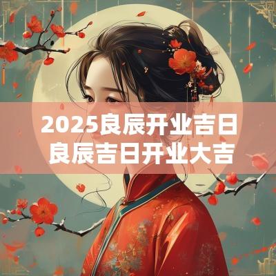 2025良辰开业吉日 良辰吉日开业大吉