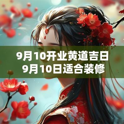 9月10开业黄道吉日 9月10日适合装修吗