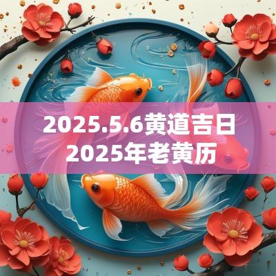 2025.5.6黄道吉日 2025年老黄历