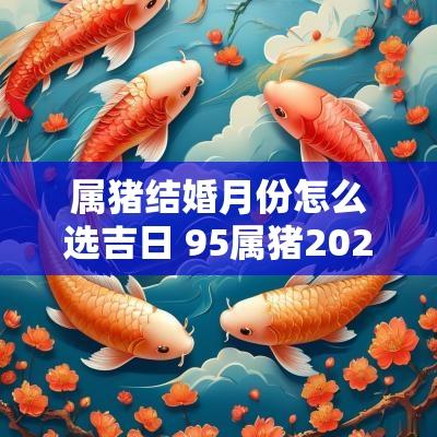 属猪结婚月份怎么选吉日 95属猪2025年结婚的月份