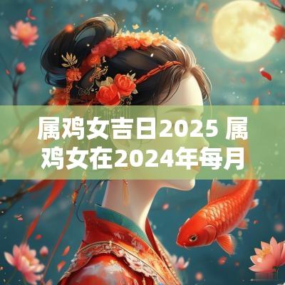 属鸡女吉日2025 属鸡女在2025年每月运势及运程
