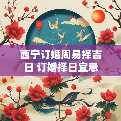 西宁订婚周易择吉日 订婚择日宜忌